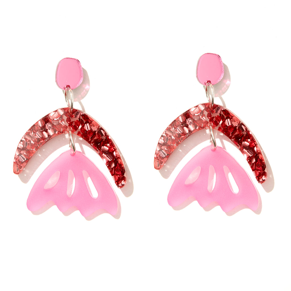 Arlie Earrings // Pinks