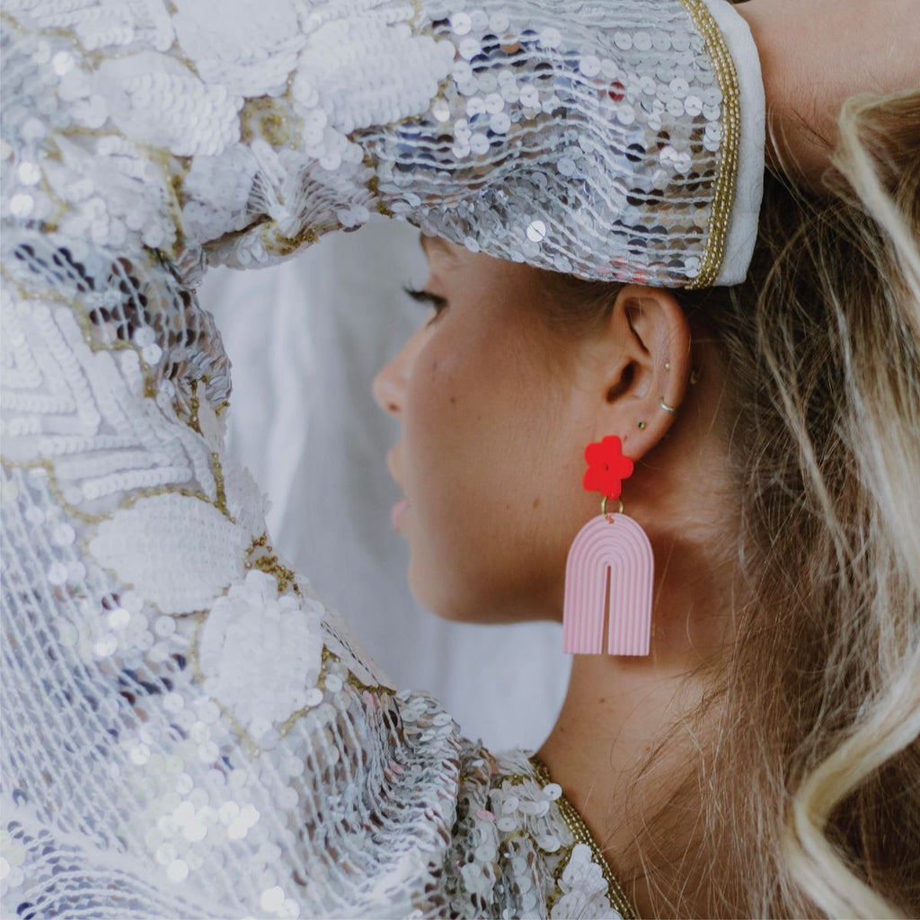 Pink and Red