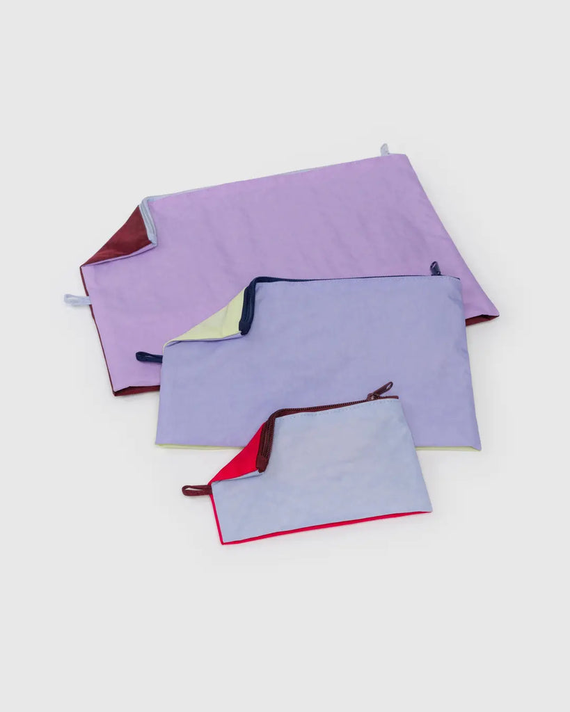Baggu Go Pouch Set - Kaleidoscope Mix