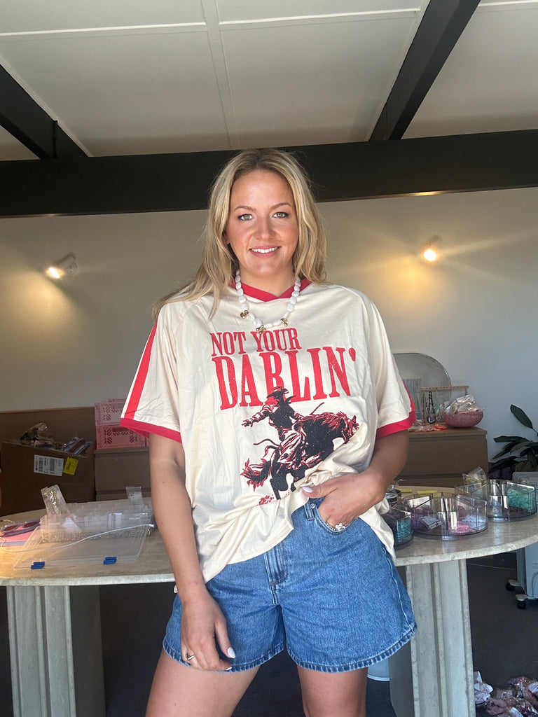 Not your Darling Oversized Tee - By Frankie