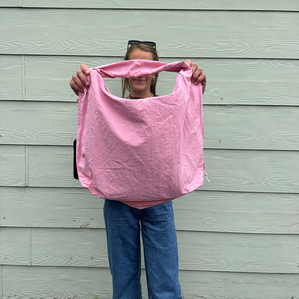 Oversized Shoulder Bag // Dusty Pink
