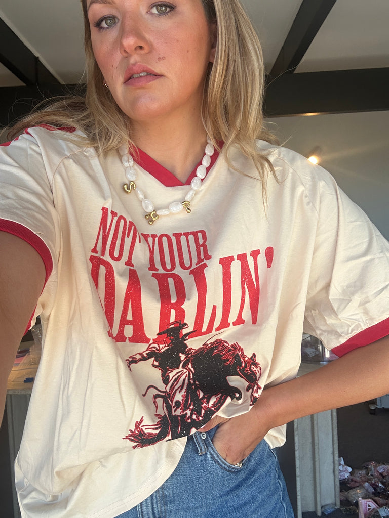 Not your Darling Oversized Tee - By Frankie