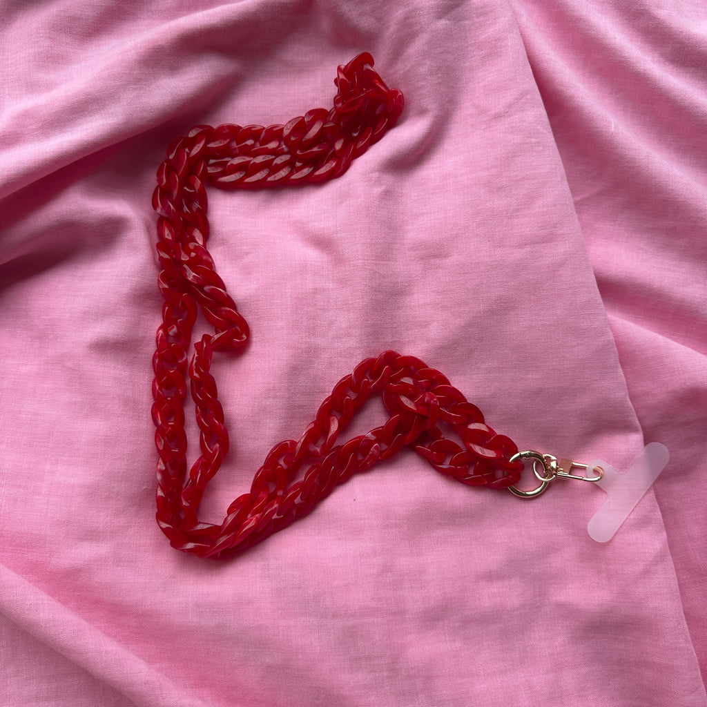 Phone Strap // RED
