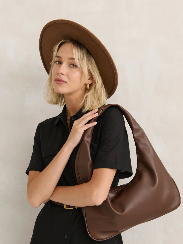 Cromwell Hobo Bag in Brown