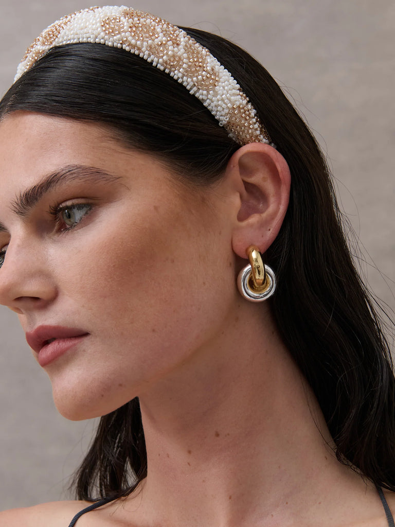 Evie Mixed Metal Plated Earrings
