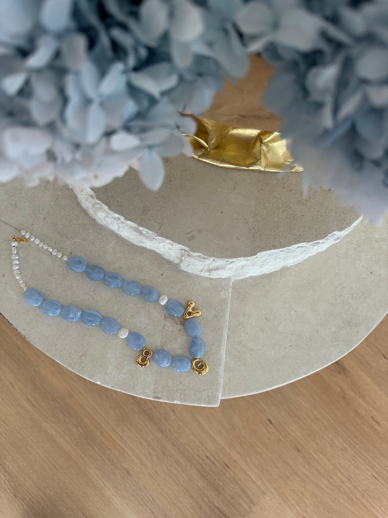 PRE-ORDER CUSTOM LETTER NECKLACE GOLD // select options