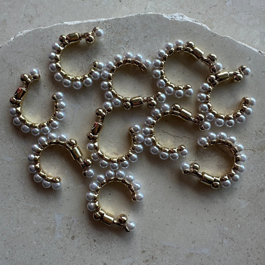 Pearl Hoops