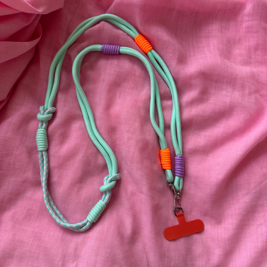 Phone Strap Rope Longer // aqua