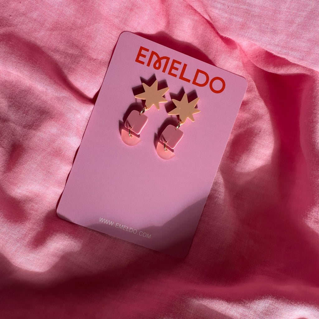 Ottie Earrings // Pinks