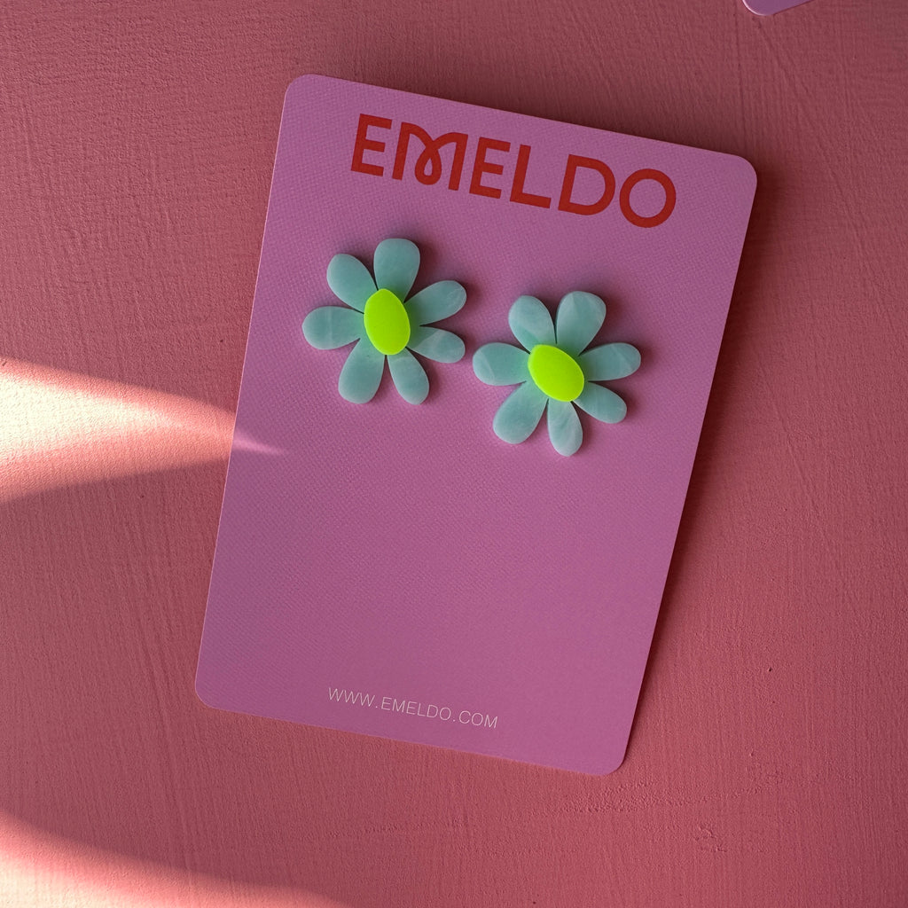 Estelle Flower Earrings // select colour