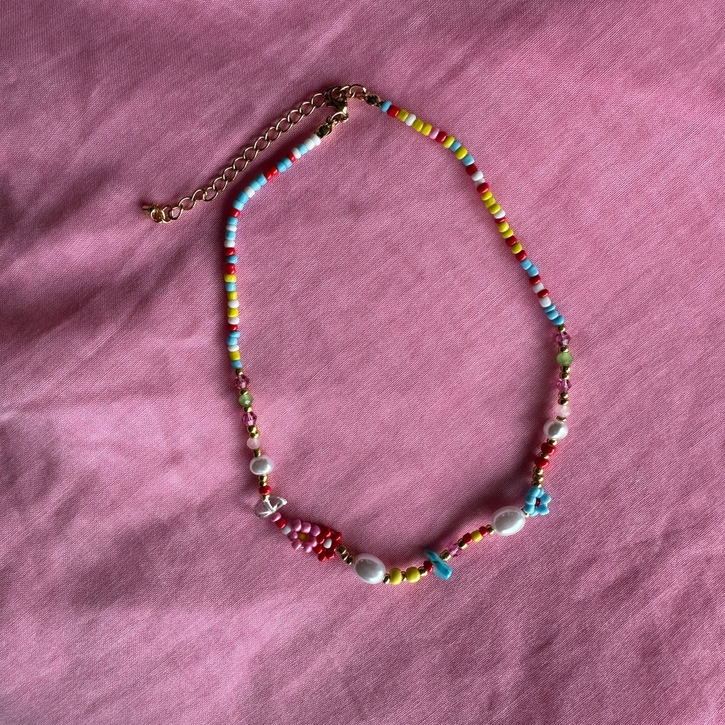 Funfetti Choker Style // rainbow
