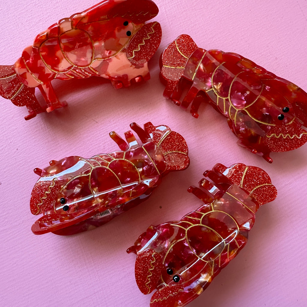 Crustacean Clip // red