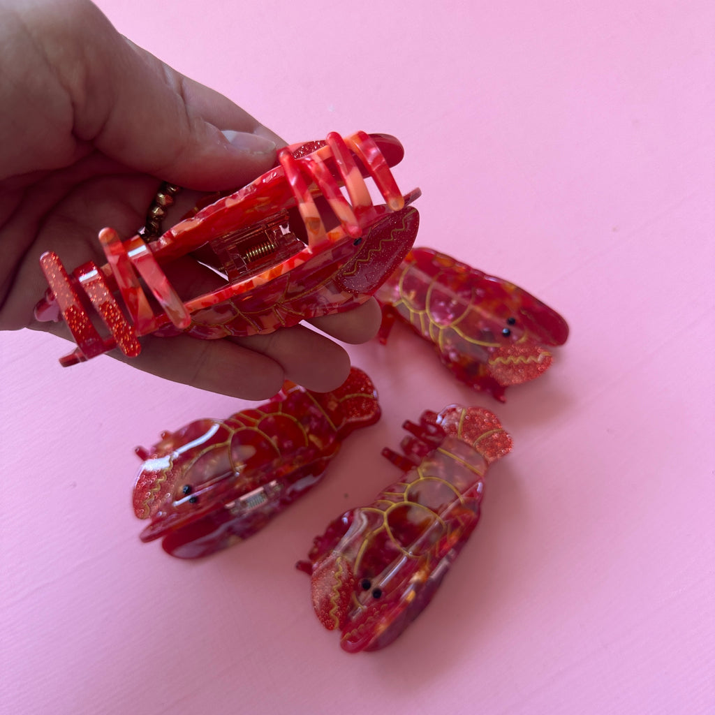 Crustacean Clip // red