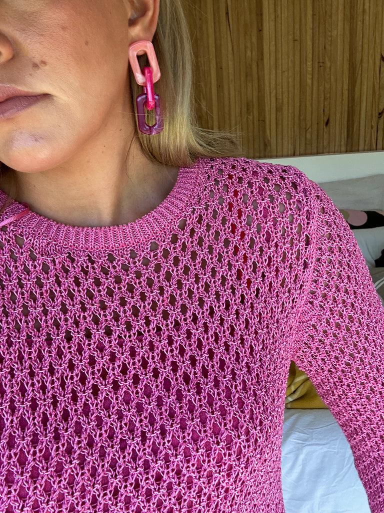 Paloma Earrings // Pinks