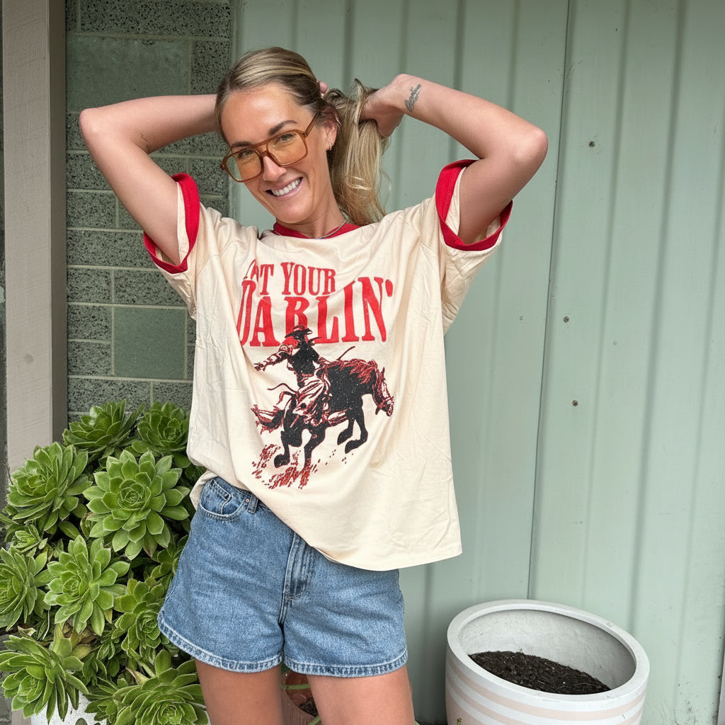 Not your Darling Oversized Tee - By Frankie