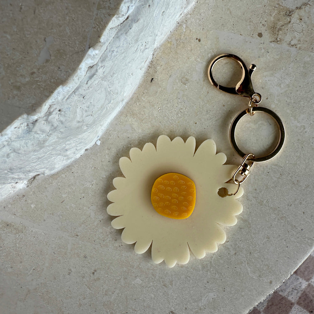 Giant Flower key ring // select colour