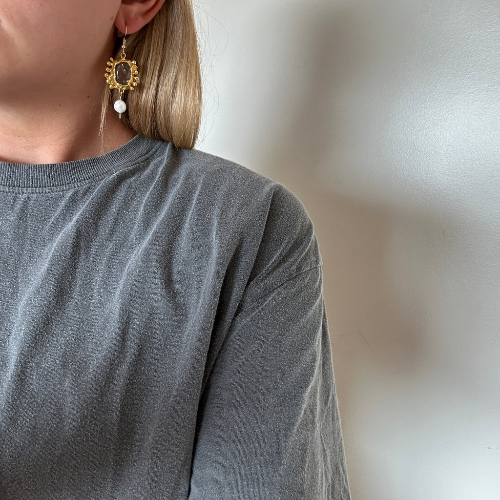 Aere Earrings // Ruby Red (limited edition!)