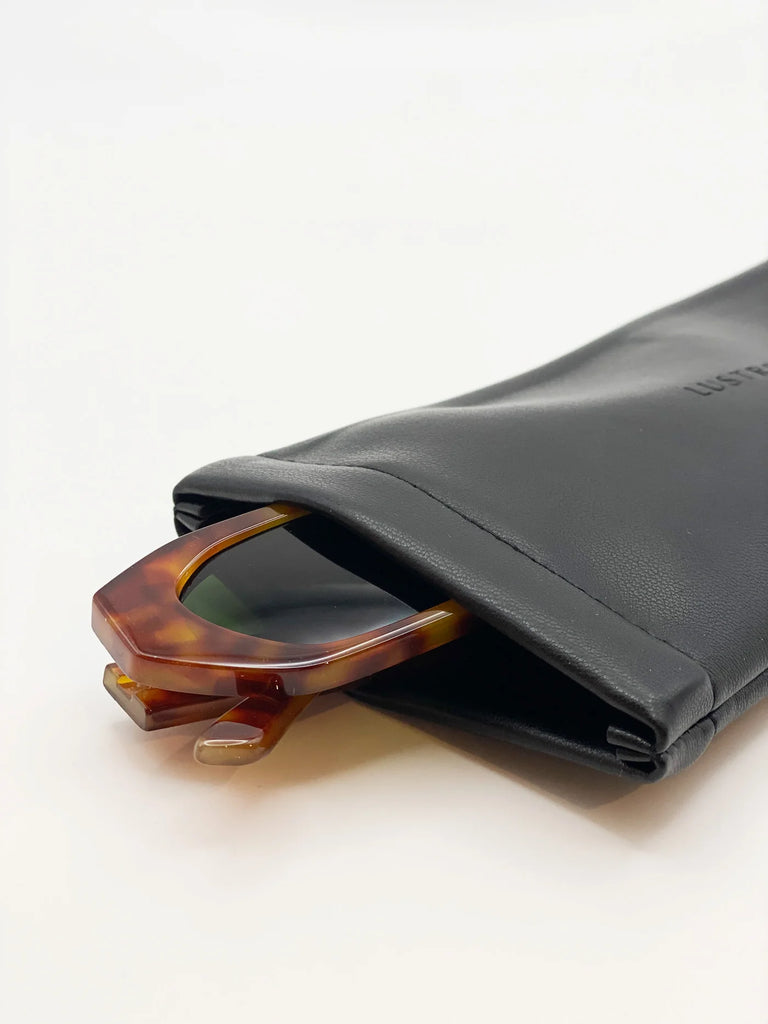 Laila Square Frame Sunglasses in Tort