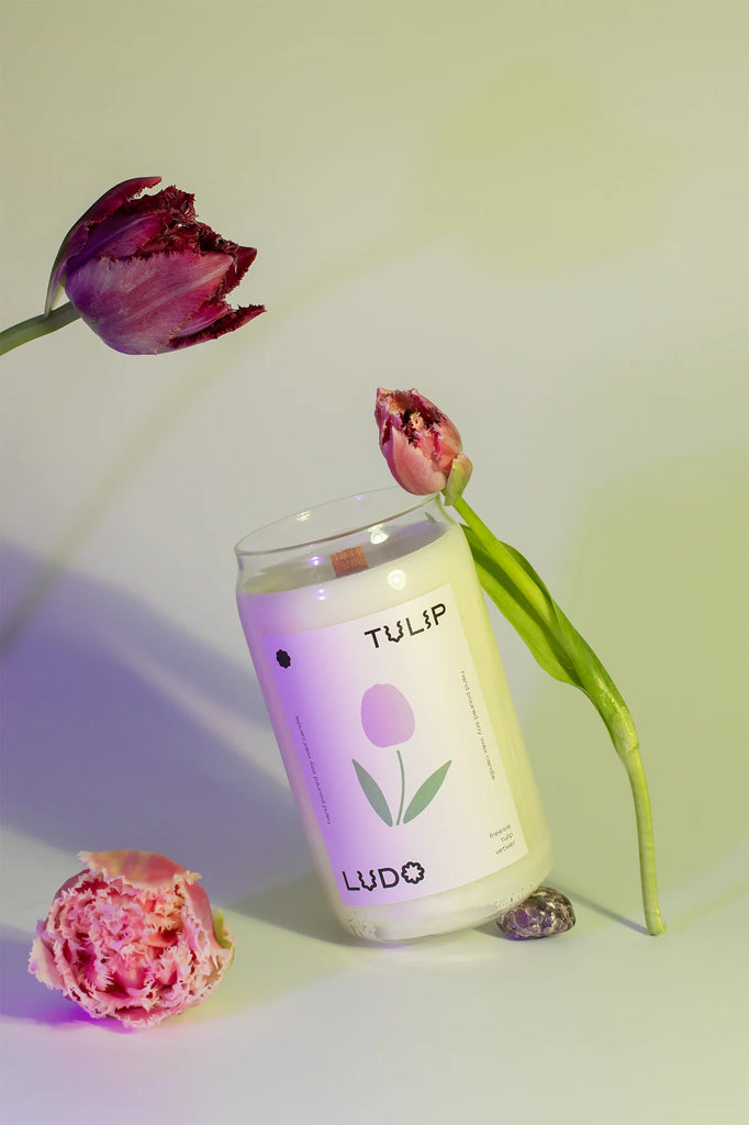 Ludo Candle //Tulip // select size