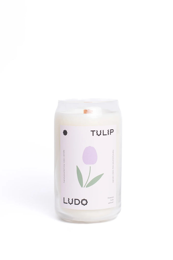 Ludo Candle //Tulip // large
