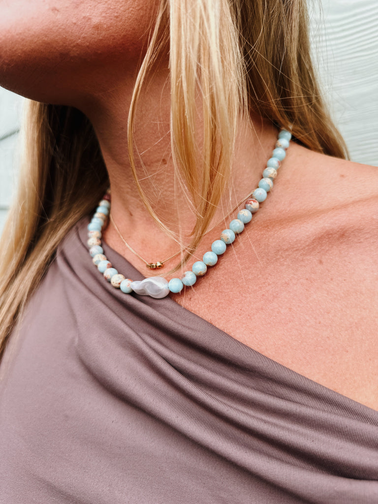 Biggy Pearl Necklace  // Mix