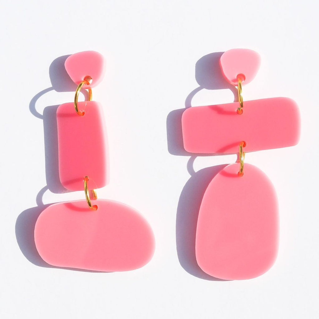 Polly Mis-matched Earrings // Select colour