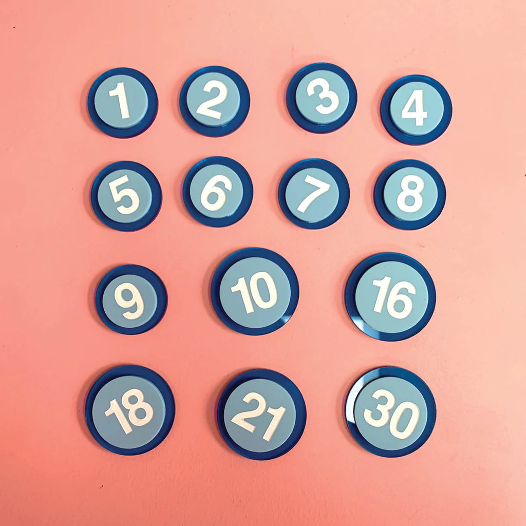 Birthday Badge - Blues // Age 1 Left only