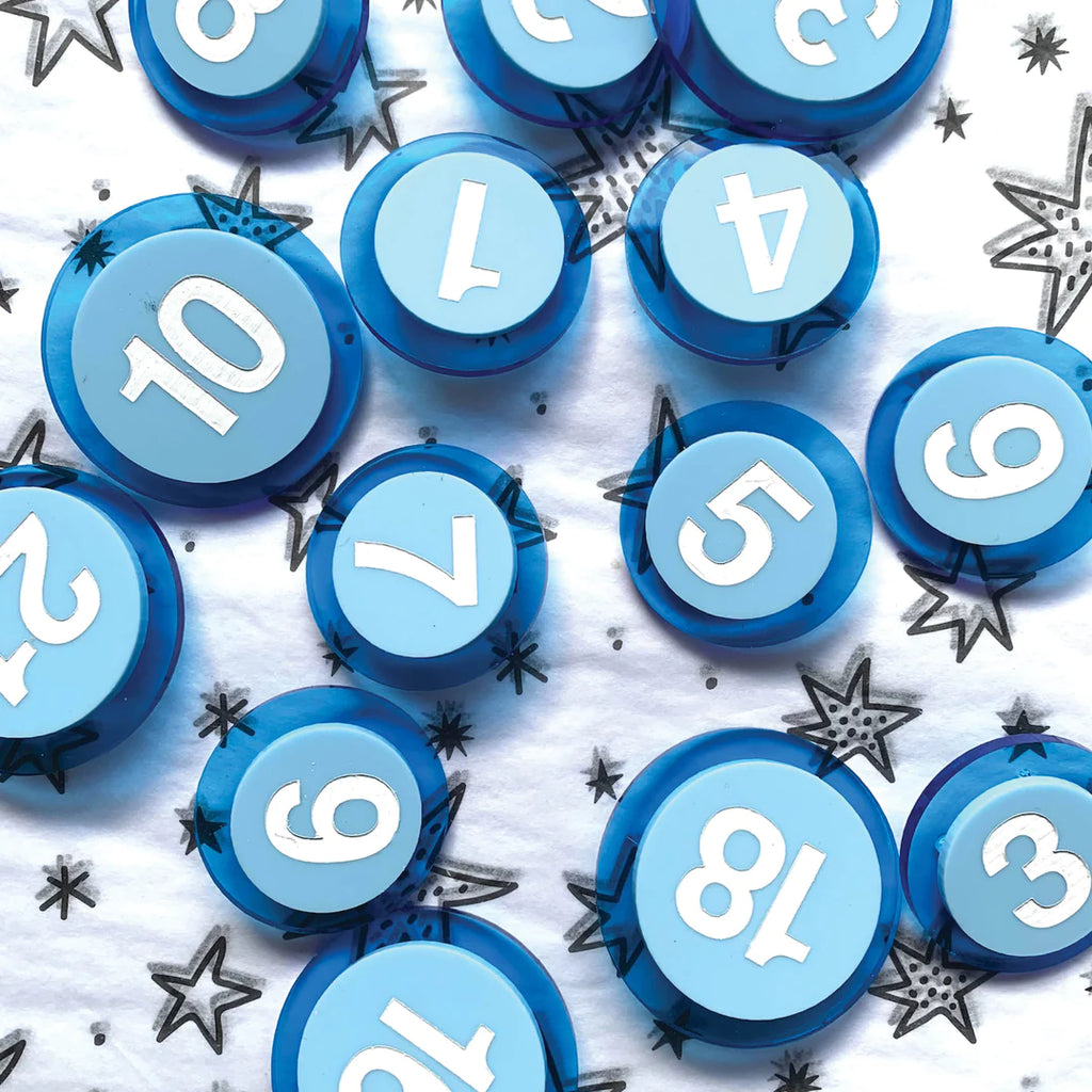 Birthday Badge - Blues // Age 1 Left only