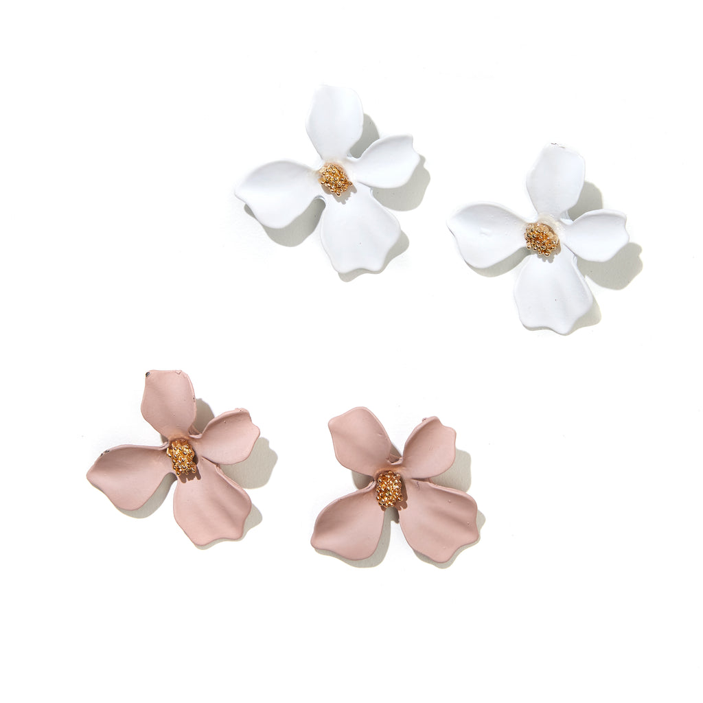 Baby Orchid Earrings // Select Colour