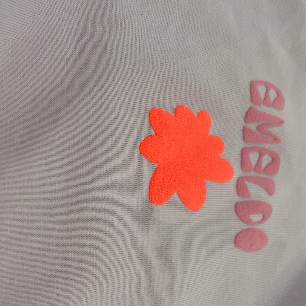 Emeldo T-Shirt // Orchid with Puff Logo // womens classic XS, S
