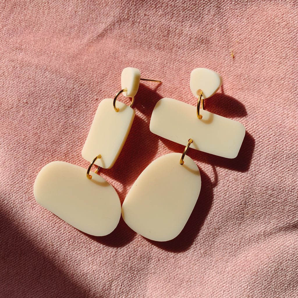 Polly Mis-matched Earrings // Select colour