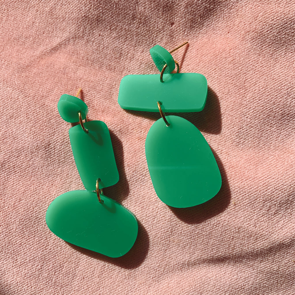 Polly Mis-matched Earrings // Select colour