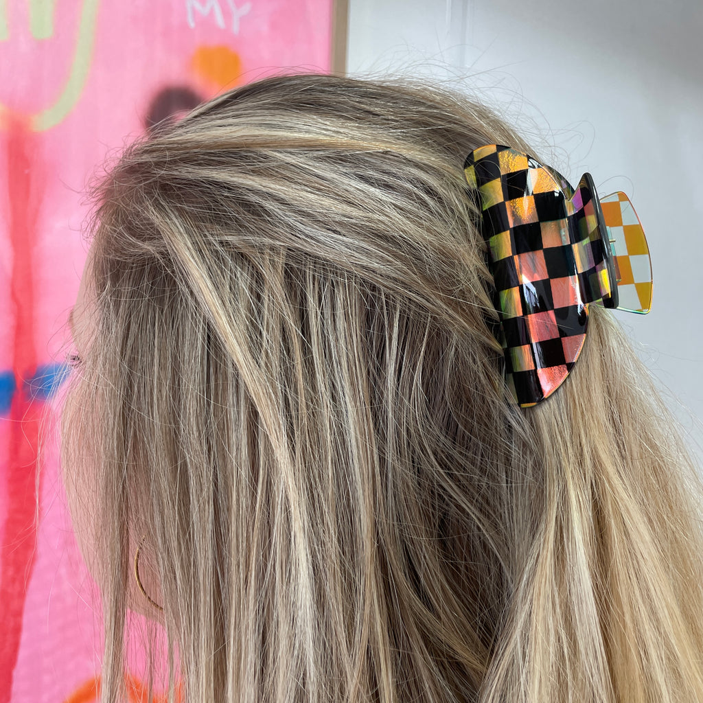 HOLOGRAPHIC CLIP // red holographic only