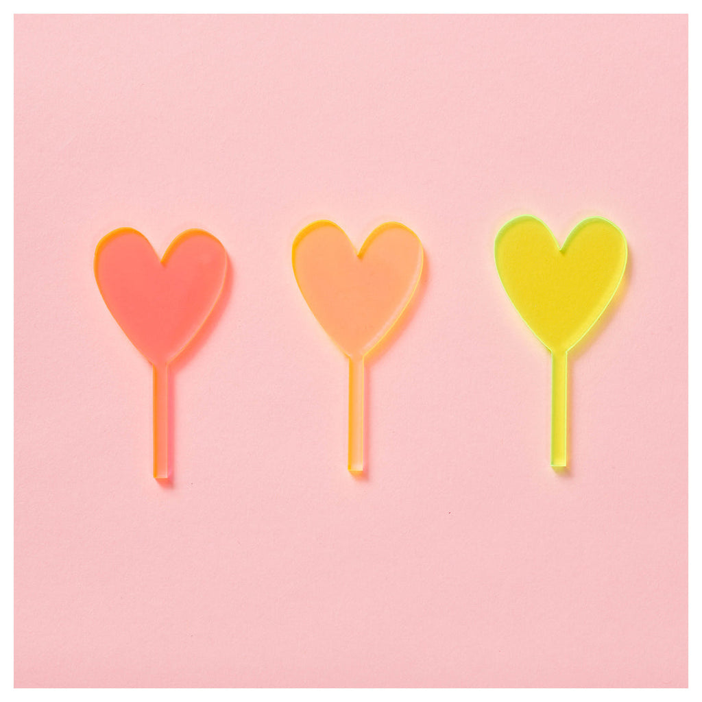 Heart Tiny Toppers // by Hello Kit Co