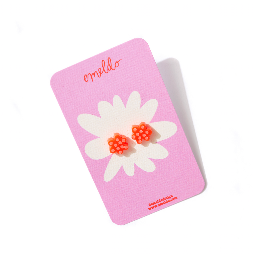 Flower Studs // select colour