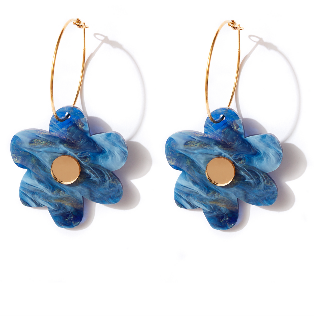 Flower power earrings // select colour