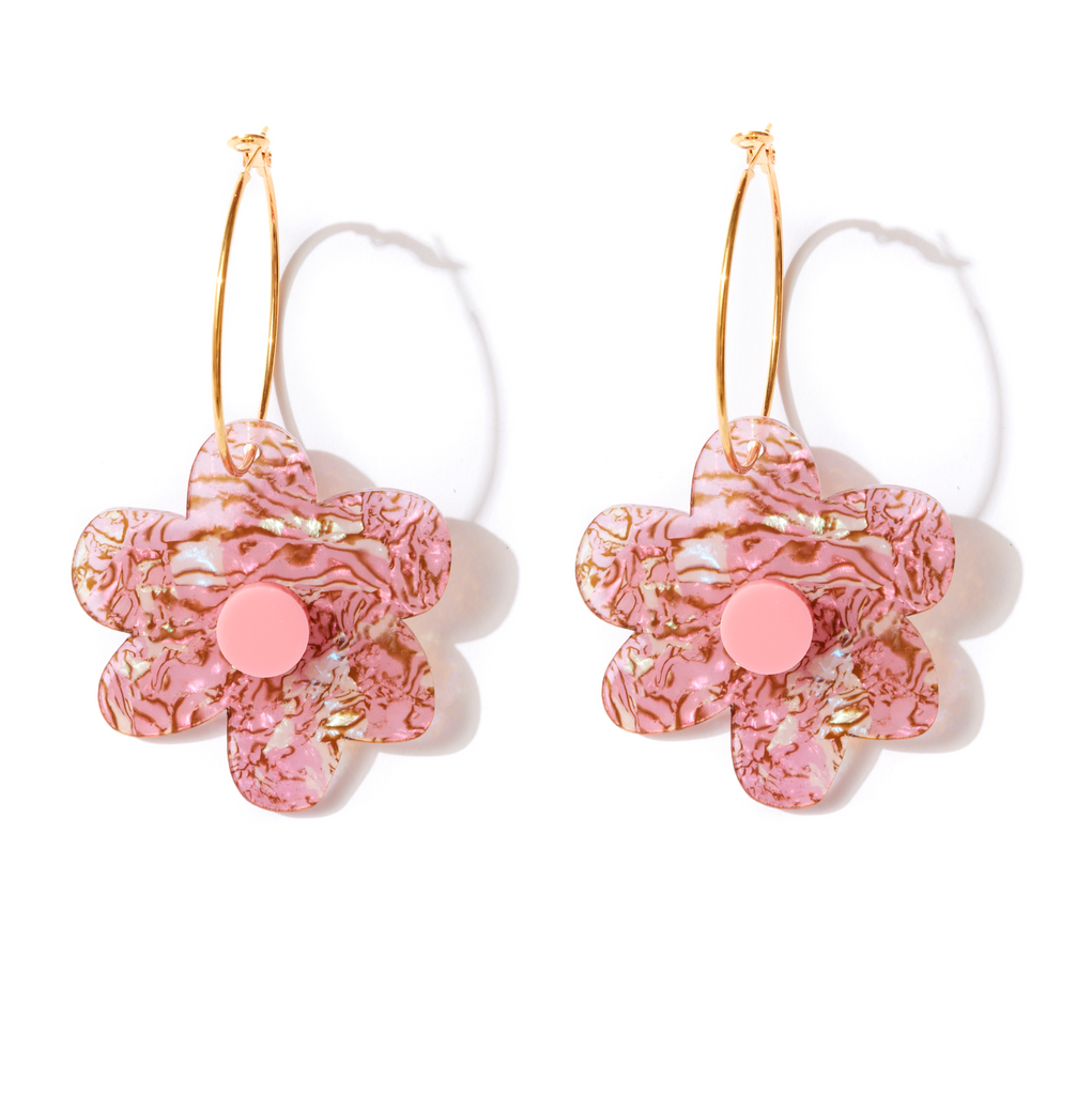 Flower power earrings // select colour