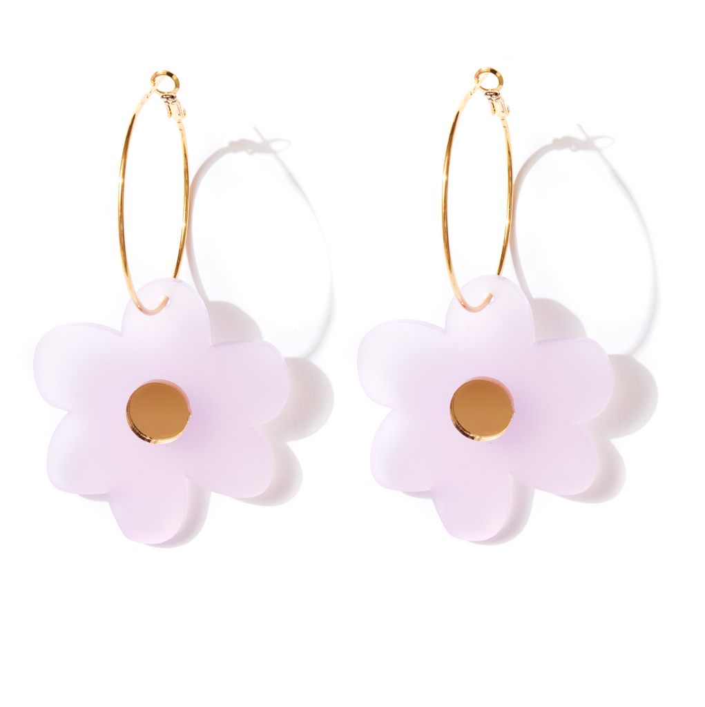 Flower power earrings // select colour