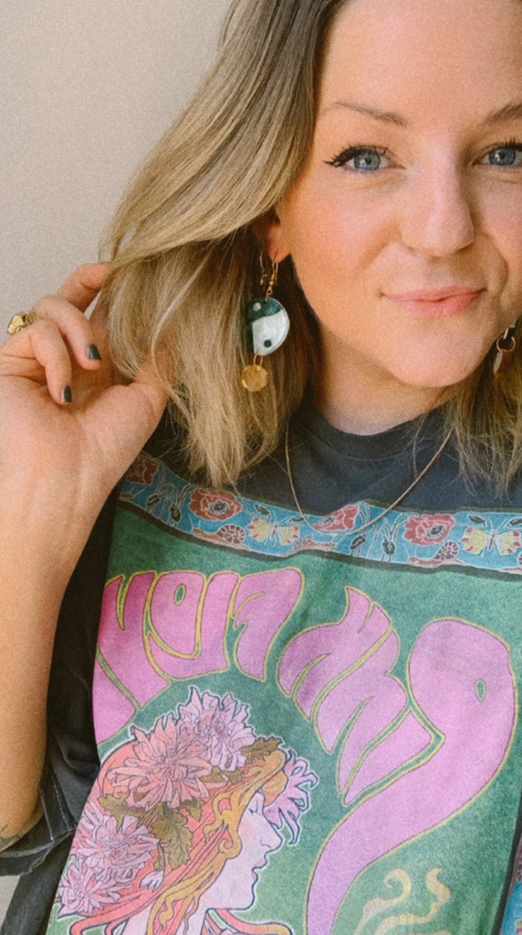 Kate Eliza x Emeldo Collaboration Earrings // yinny yannys