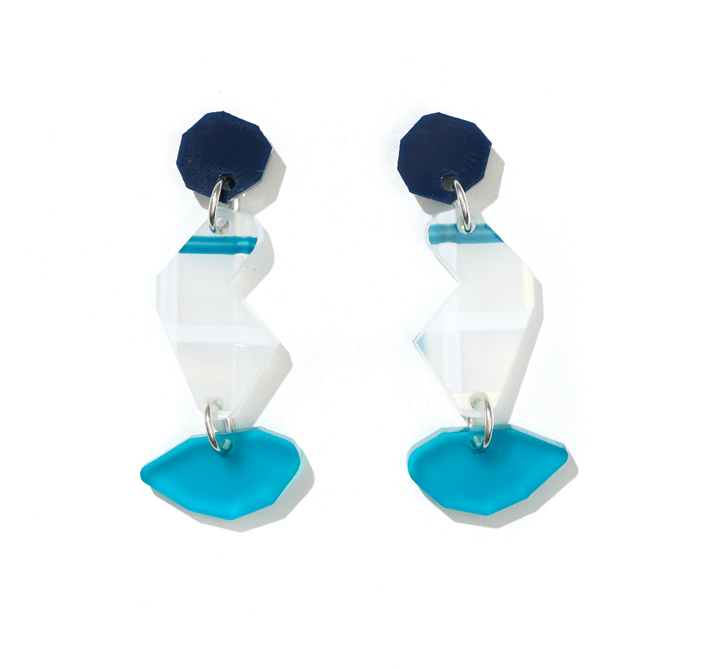 Winnie Earrings // Blues