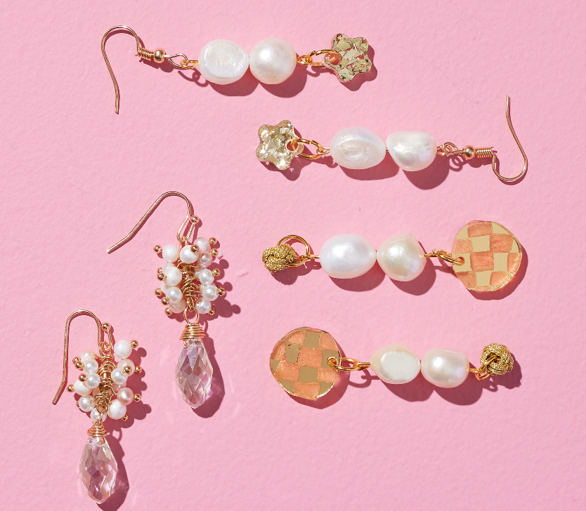 Starry Pearl Earrings