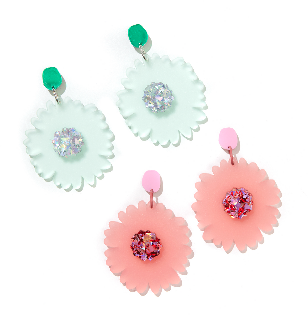 Florence Flower Earrings // select colour