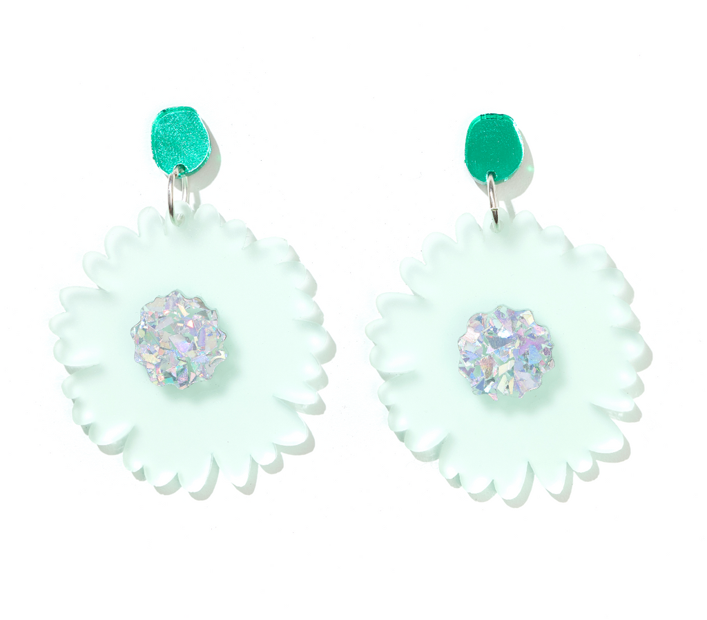 Florence Flower Earrings // select colour