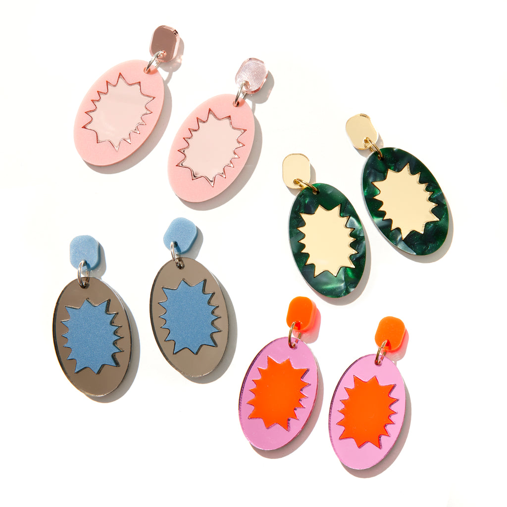 Penny Earrings // Select Colour
