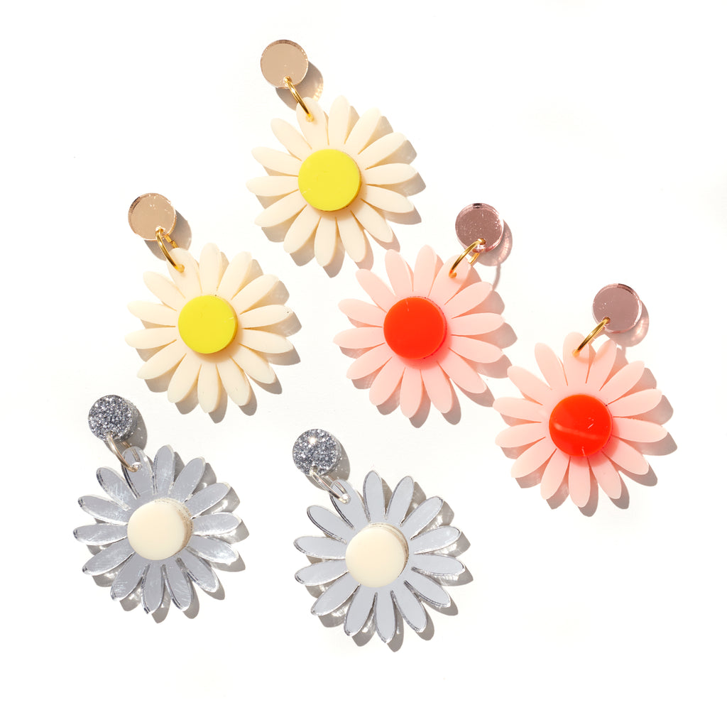 Daisy Studs // select colour