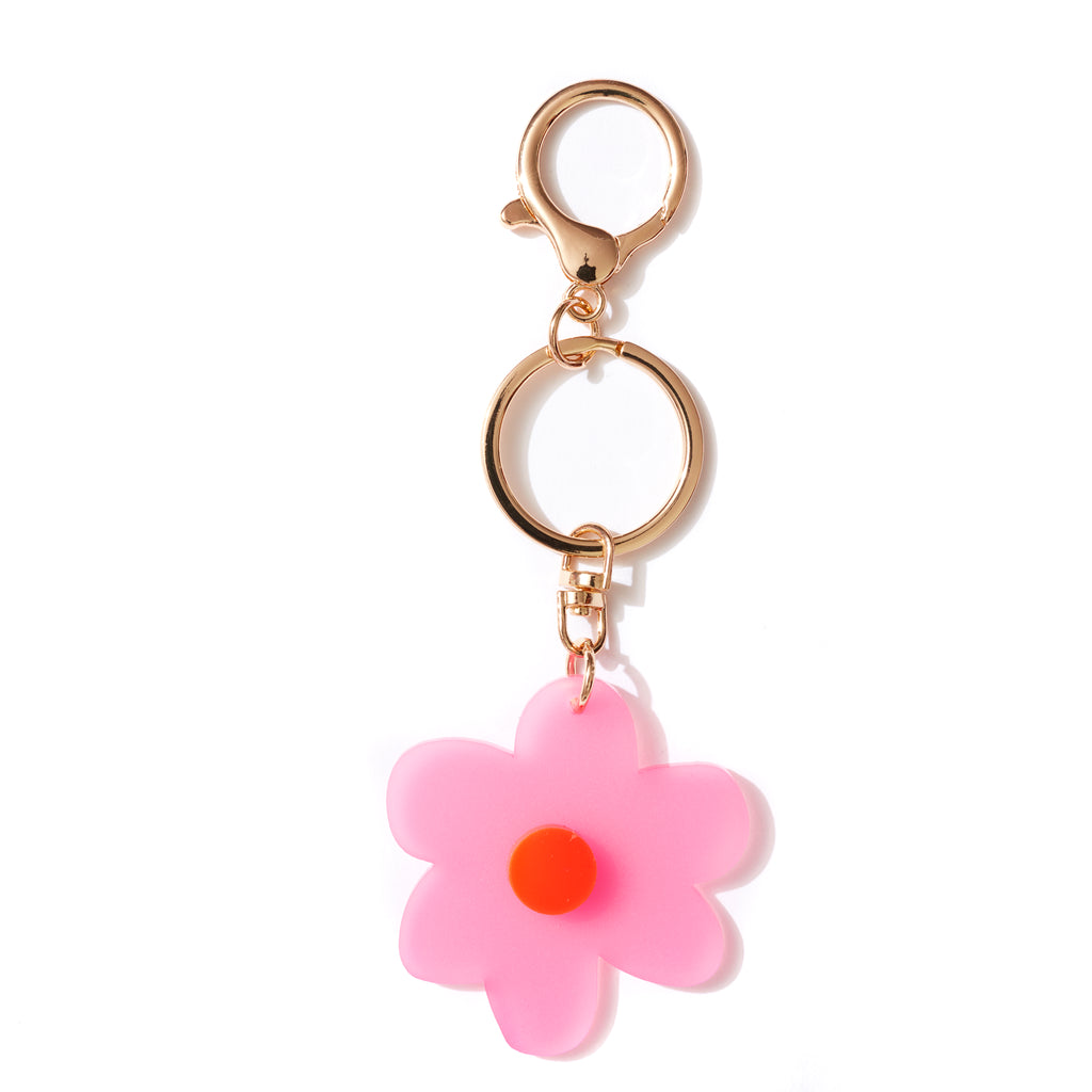 Flower key ring // select colour