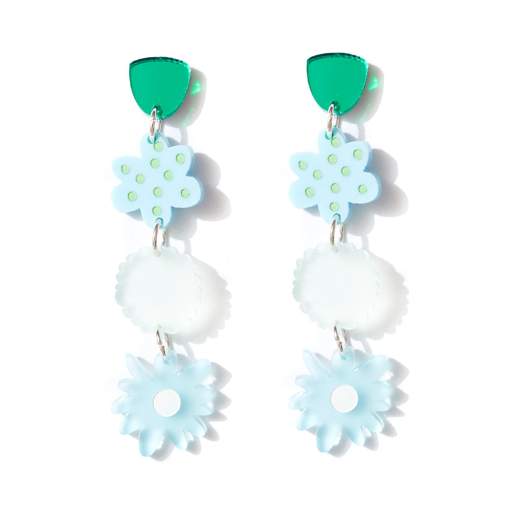Zozo Floral Earrings // select colour